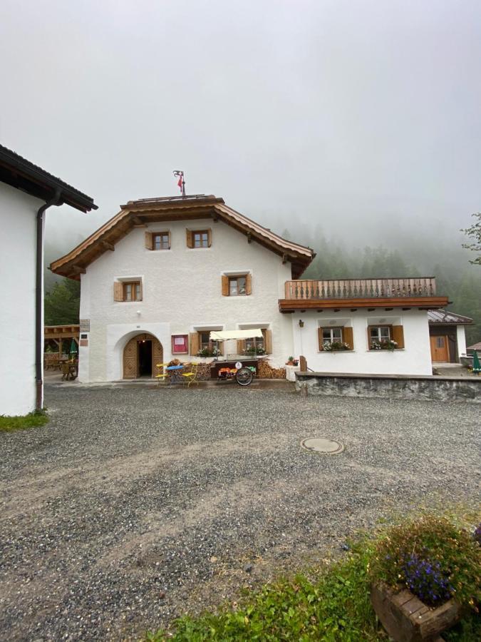 Alpengasthof Crusch Alba Ed Alvetern, S-Charl Scuol Εξωτερικό φωτογραφία