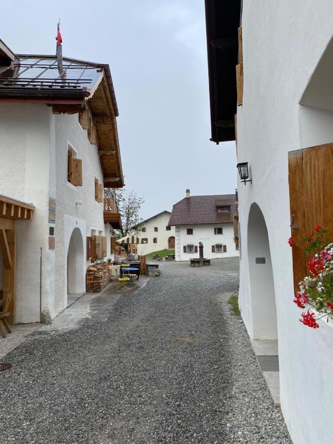 Alpengasthof Crusch Alba Ed Alvetern, S-Charl Scuol Εξωτερικό φωτογραφία